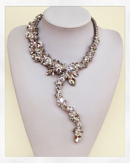 Seraphina Cascade Luxury Crystal Drop