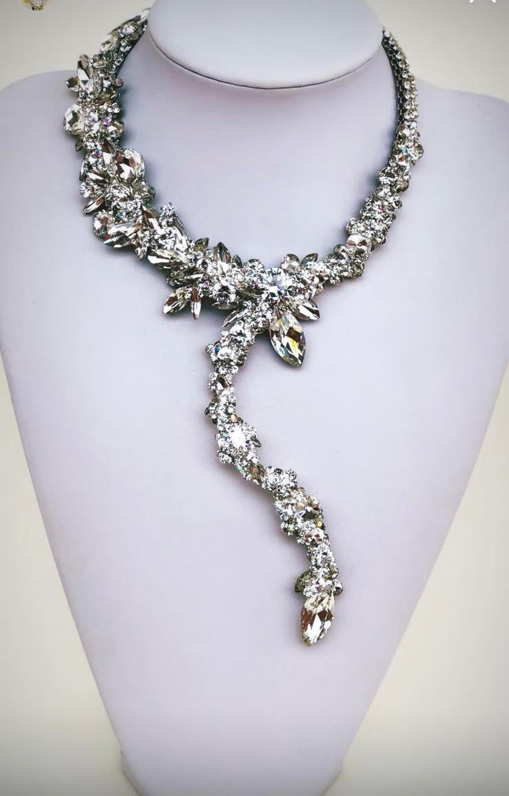 Seraphina Cascade Luxury Crystal Drop