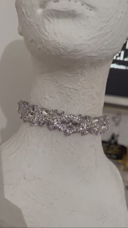 Etoile Royale crystal choker